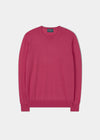 Radstone Men's Merino Wool Jumper in Blush Pink - Regular Fit