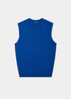 Ellerby Cotton Cashmere Slipover In Regatta