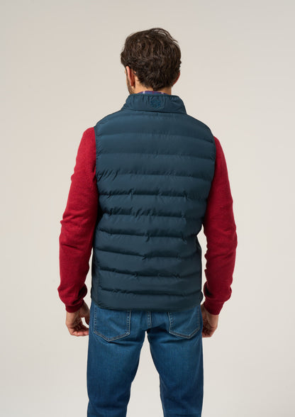 Calsall Men's Hybrid Gilet In Navy