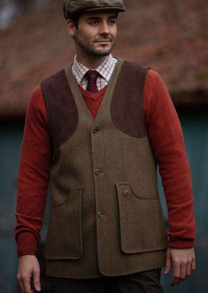 combrook-mens-tweed-shooting-waistcoat-sage