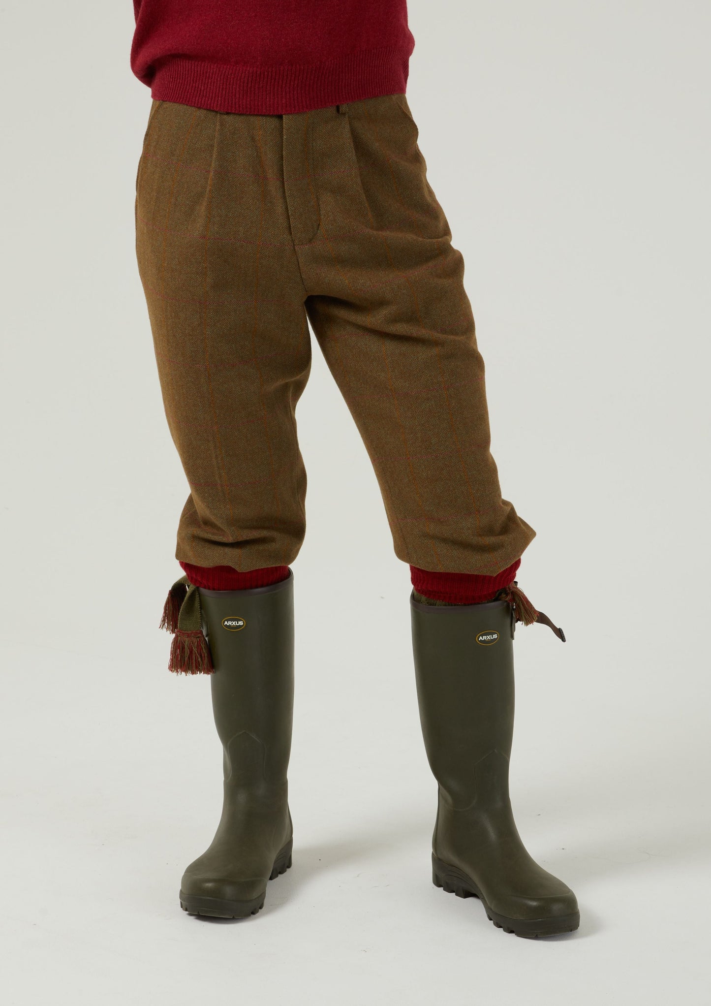 Combrook Men's Tweed Shooting Breeks In Hawthorn