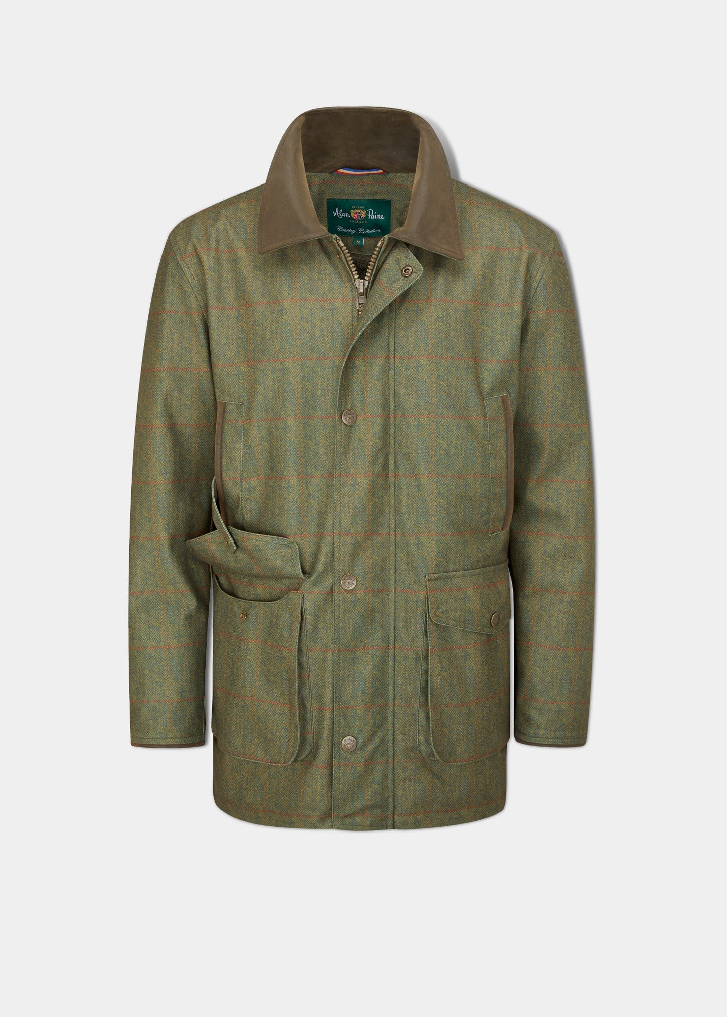 Didsmere Men's Coat In Olive 