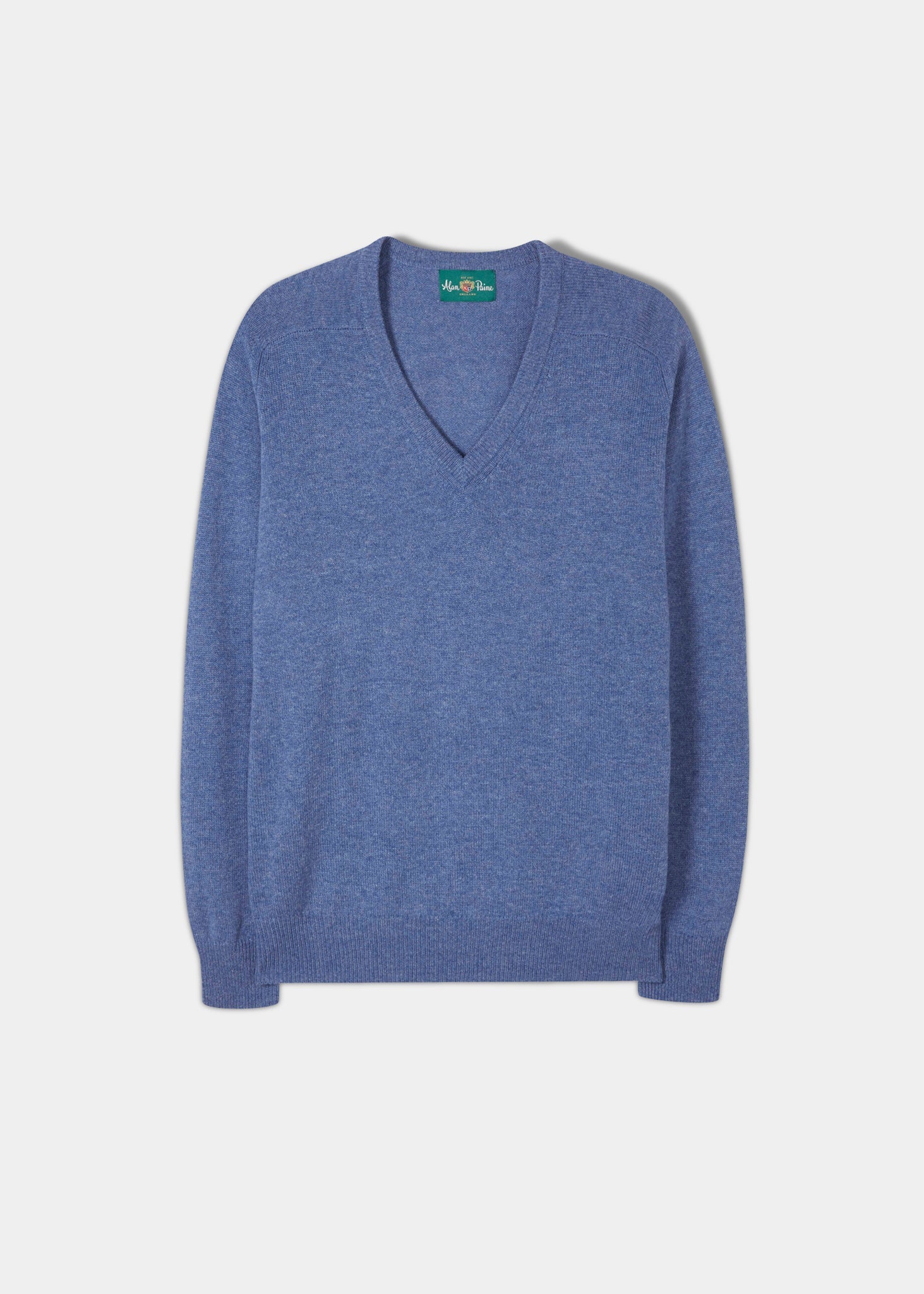 Hampshire Lambswool Saddle Shoulder Jeans Jumper