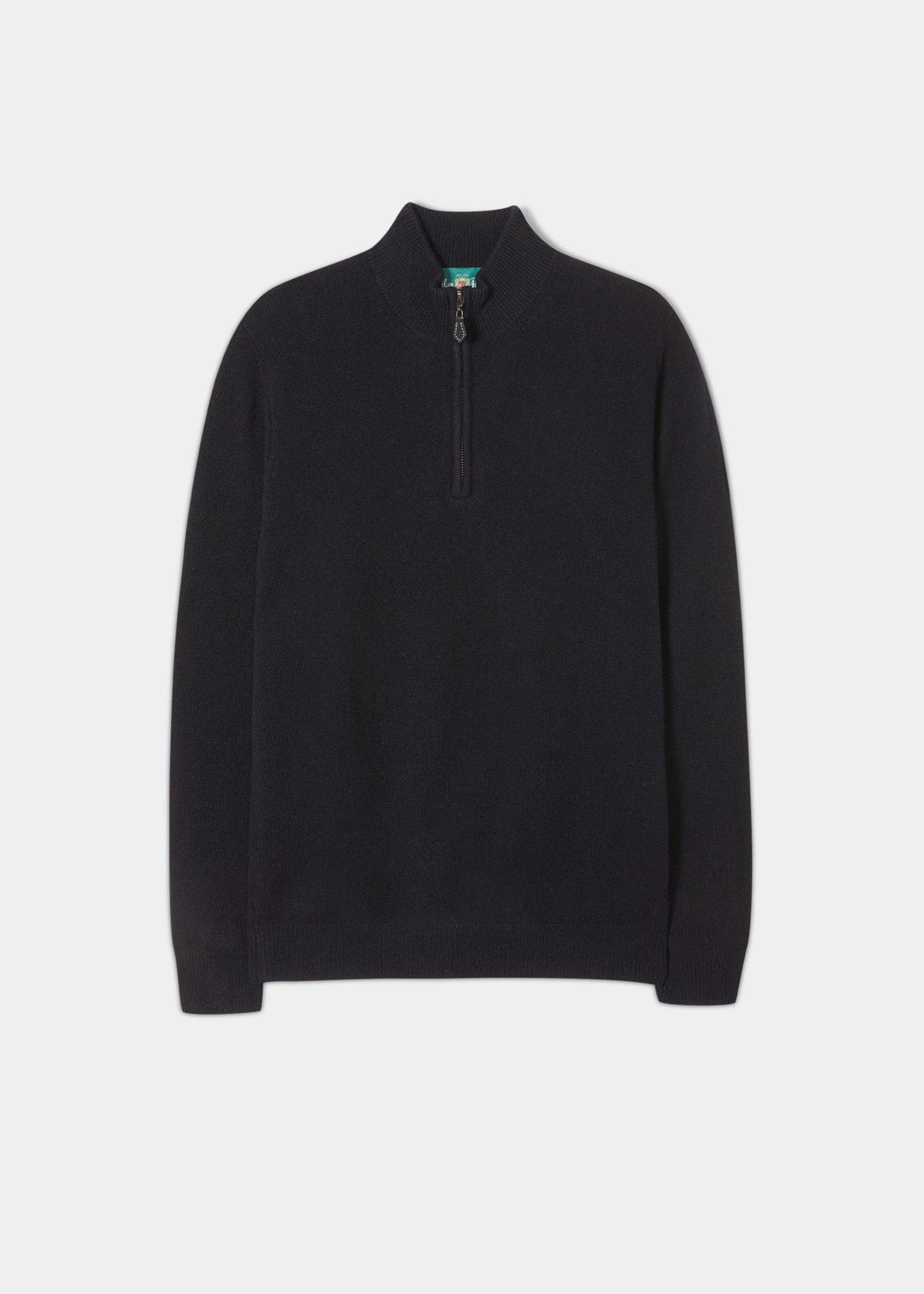 Lambswool-Half-Zip-Jumper-Navy