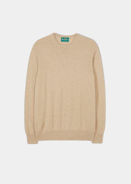 Melfort Cashmere Jumper in Linen