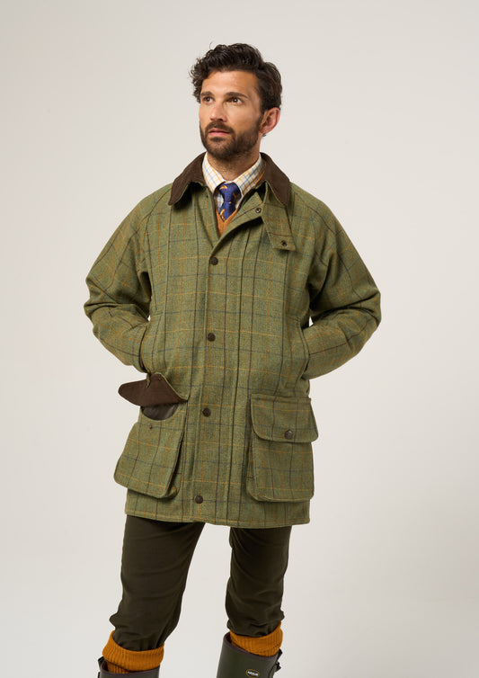 rutland-mens-tweed-waterproof-shooting-coat-dark-moss