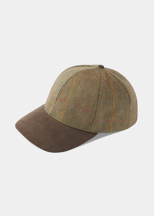 Combrook Men's Tweed Baseball Cap In Hawthorn