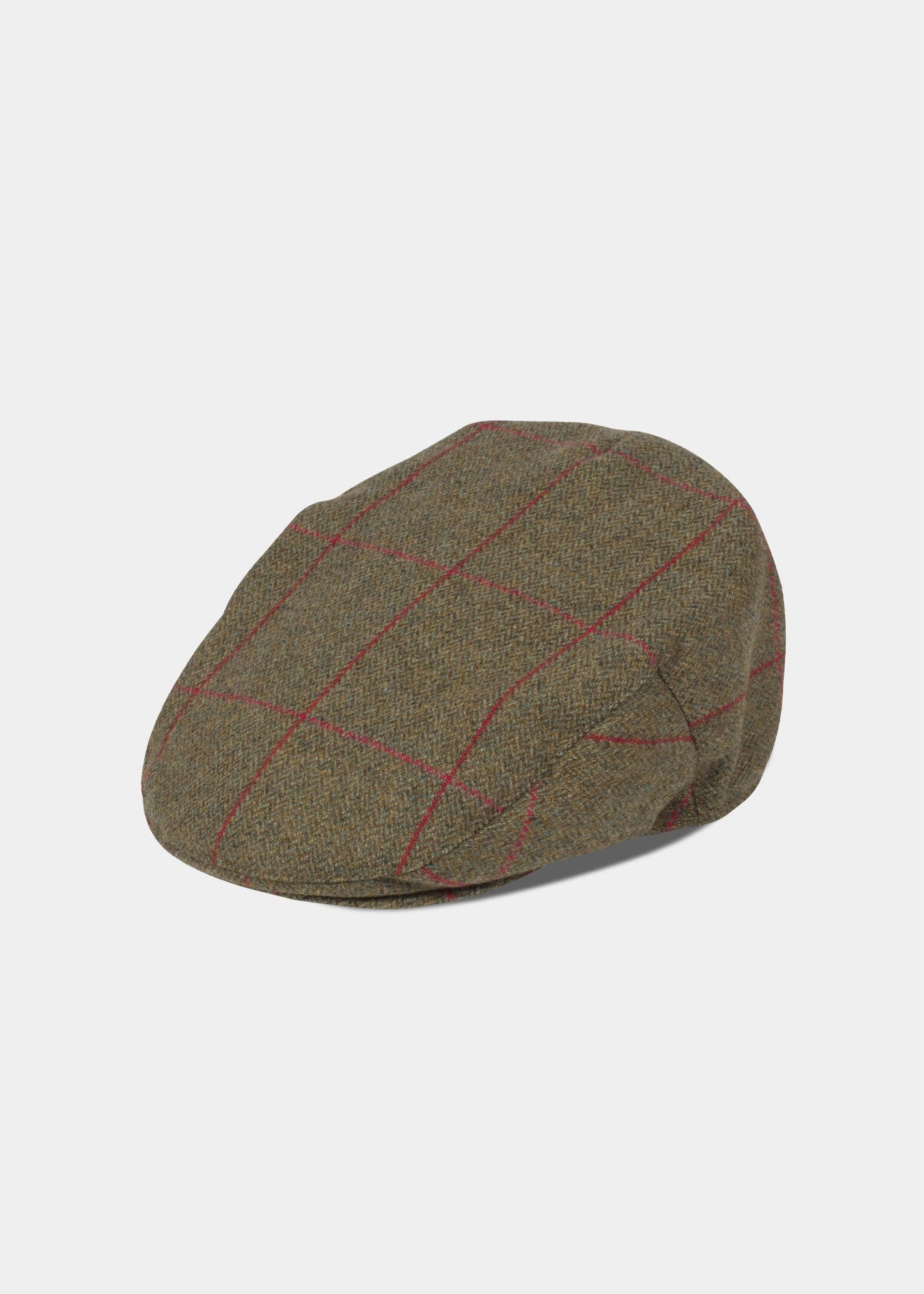 Combrook men's tweed shooting cap in sage