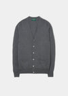 Hockley Men's Merino Wool Cardigan in Derby 