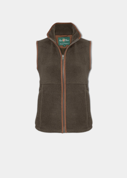 ladies-fleece-gilet-green